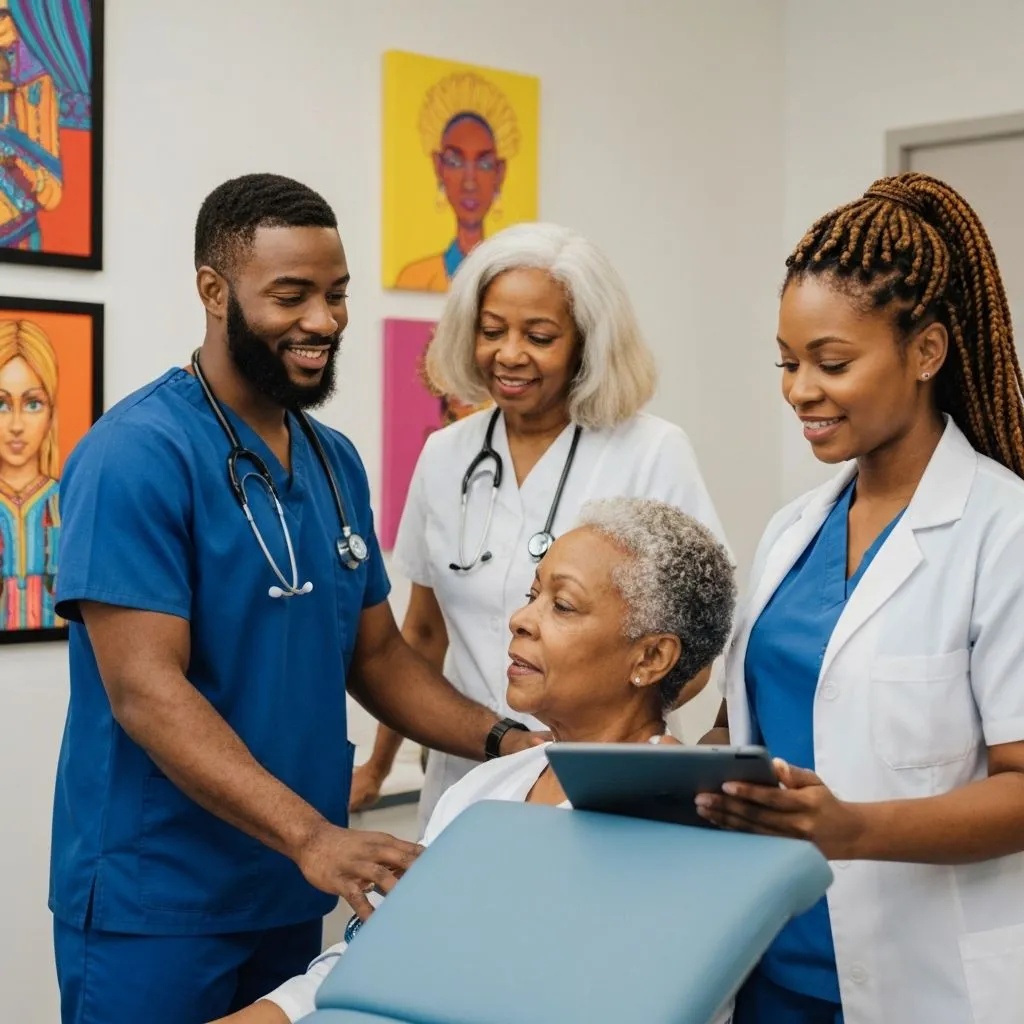 Healthcare team collaboration